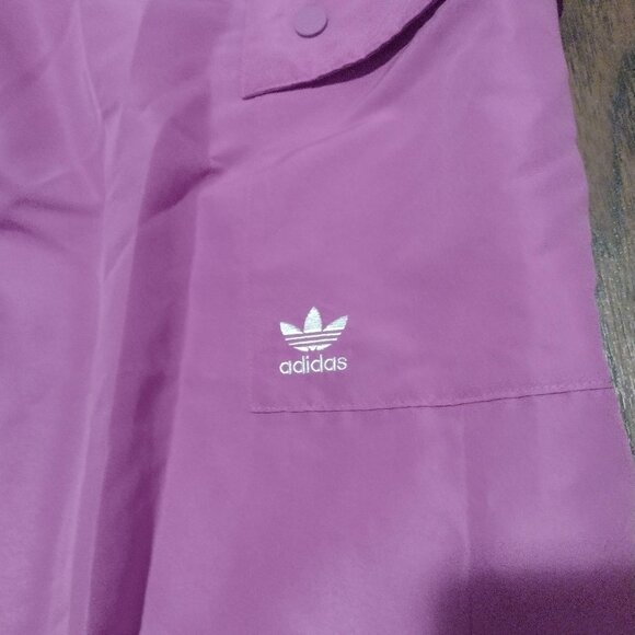 Adidas Womens extra small purple trackpants new with tags - Picture 3 of 4